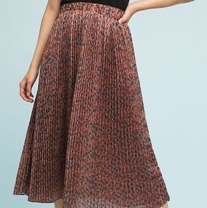 Anthropologie Numph pleated skirt